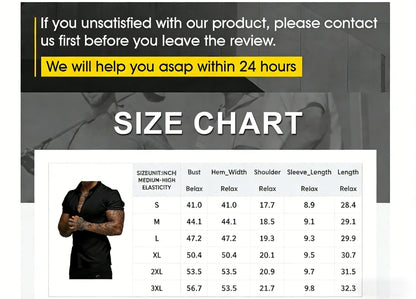 ⚡Hot Sales 49% OFF🔥Mens Muscle Fit Dress Shirts Casual Button Down Shirt Short Sleeve Wrinkle-Free Shirts